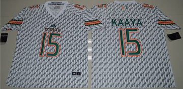 Brad Kaaya Miami Hurricanes white jersey