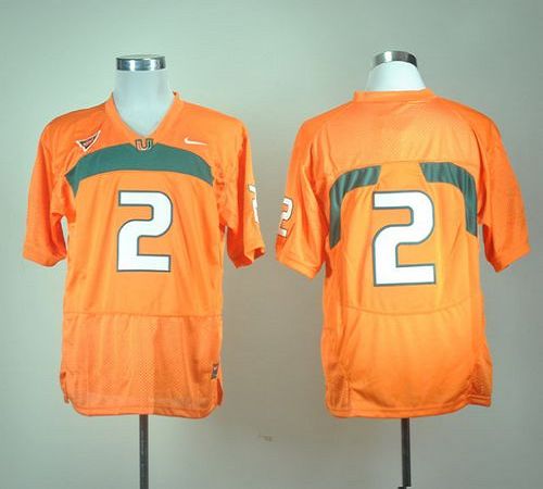 Miami Hurricanes orange jersey