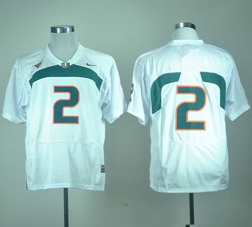 Miami Hurricanes white jersey