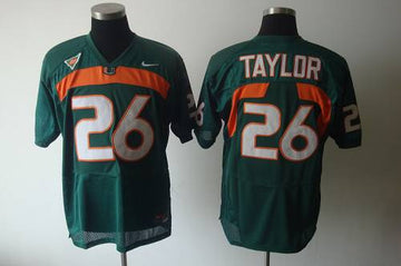 Sean Taylor Miami Hurricanes green jersey