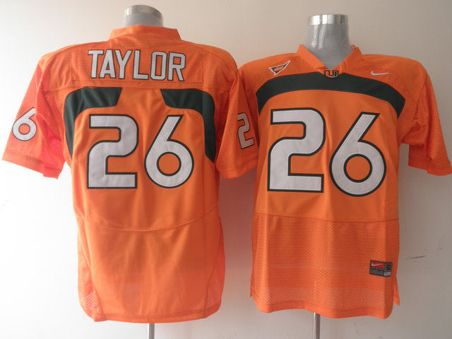 Sean Taylor Miami Hurricanes orange jersey