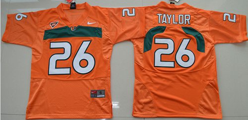 Sean Taylor Miami Hurricanes orange jersey