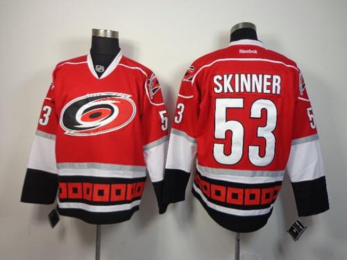 Jeff Skinner Carolina Hurricanes red jersey
