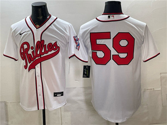 Jhoan Duran Philadelphia Phillies white jersey