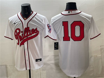 J.T. Realmuto Philadelphia Phillies white jersey
