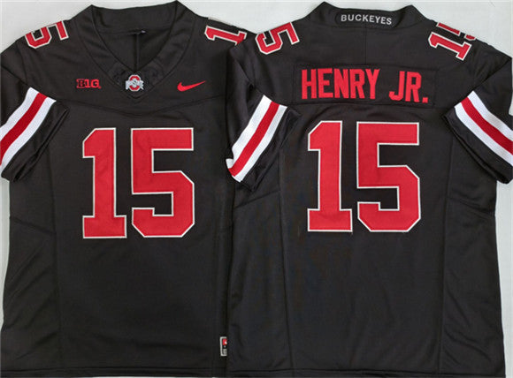 Chris Henry Jr Ohio State Buckeyes black Limited jersey