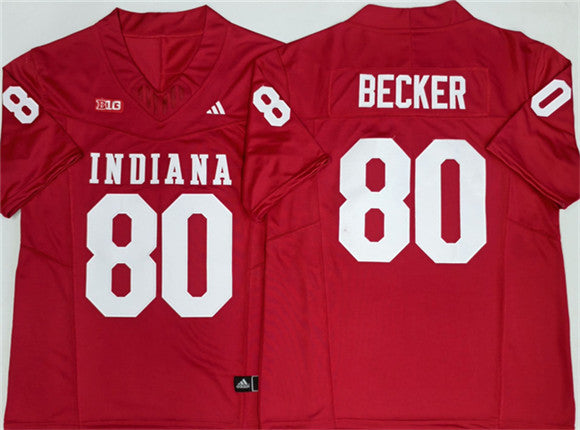 Charlie Becker Indiana Hoosiers red jersey