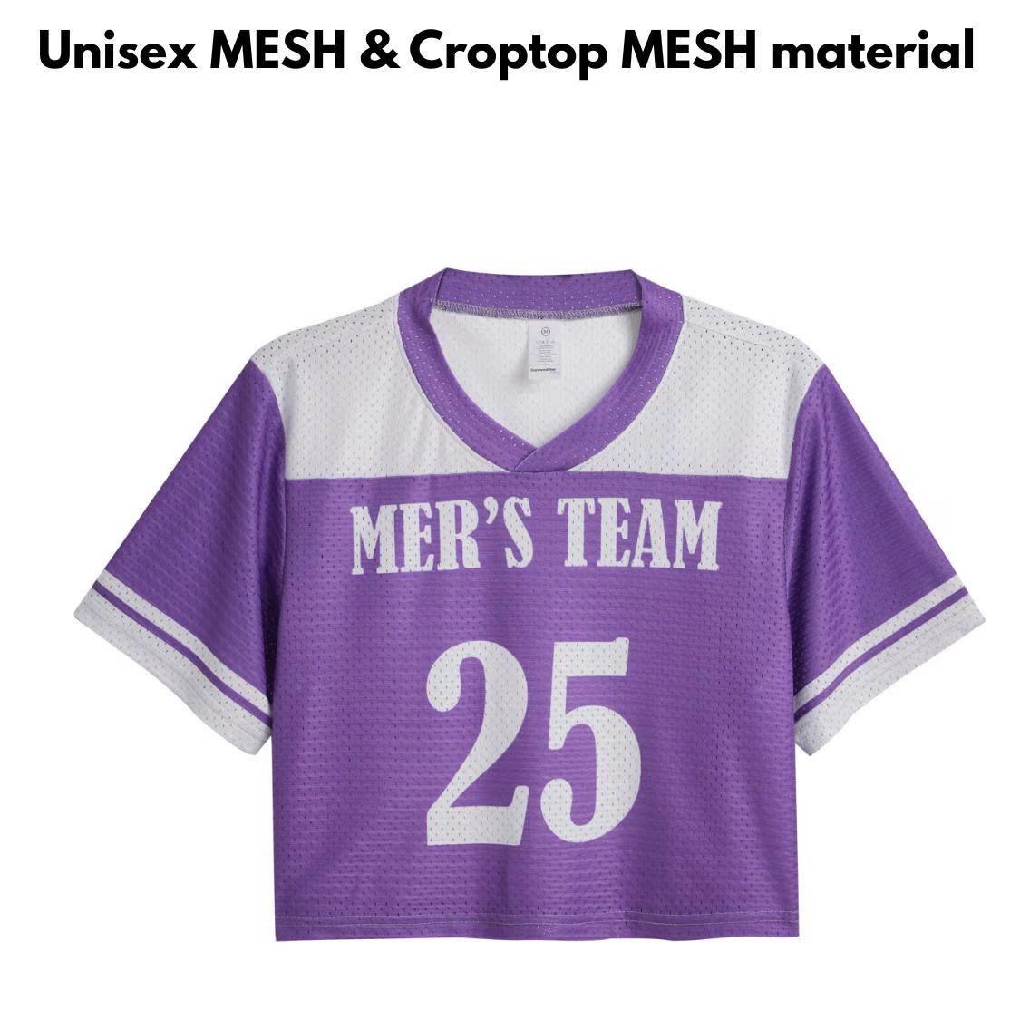 K-pop concert crop top jersey with custom name and number - photo 4