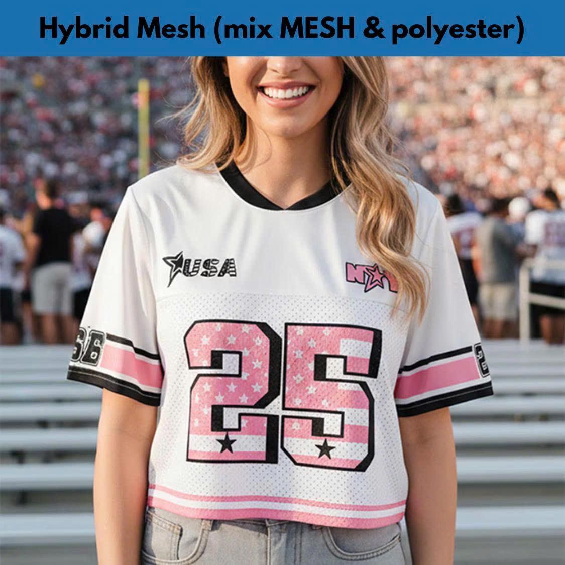 K-pop concert crop top jersey with custom name and number - photo 5
