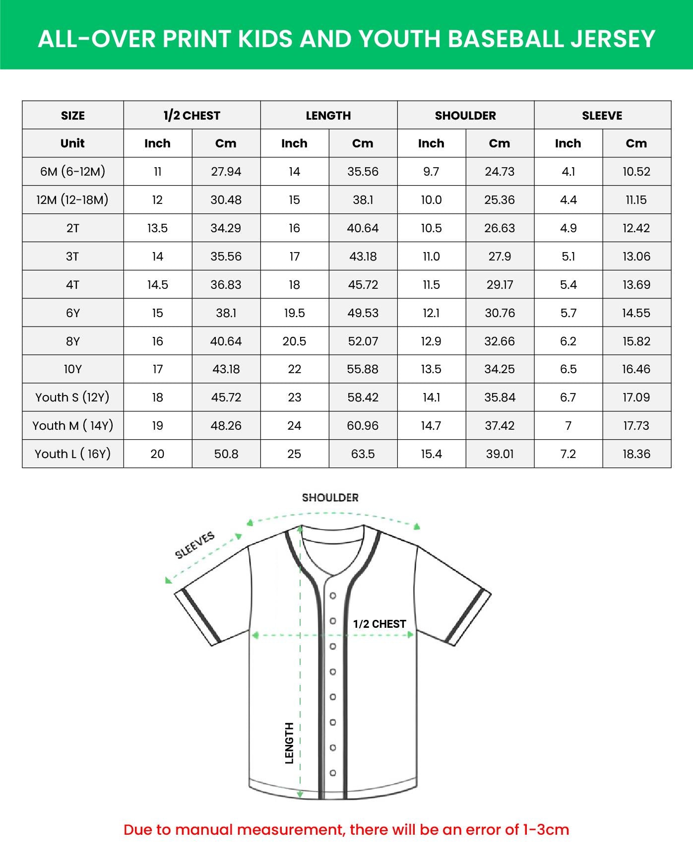Ice cream drip baseball jersey with custom name and number - photo 5
