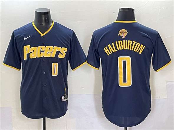 Tyrese Haliburton Indiana Pacers navy Vapor jersey