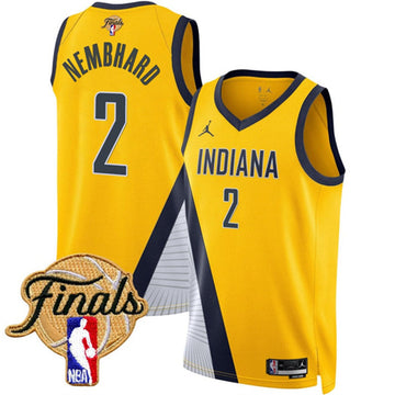 Andrew Nembhard Indiana Pacers yellow jersey