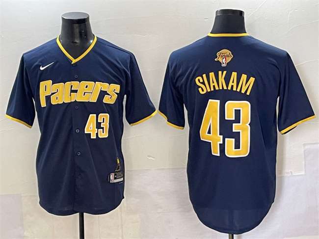 Pascal Siakam Indiana Pacers navy Vapor jersey