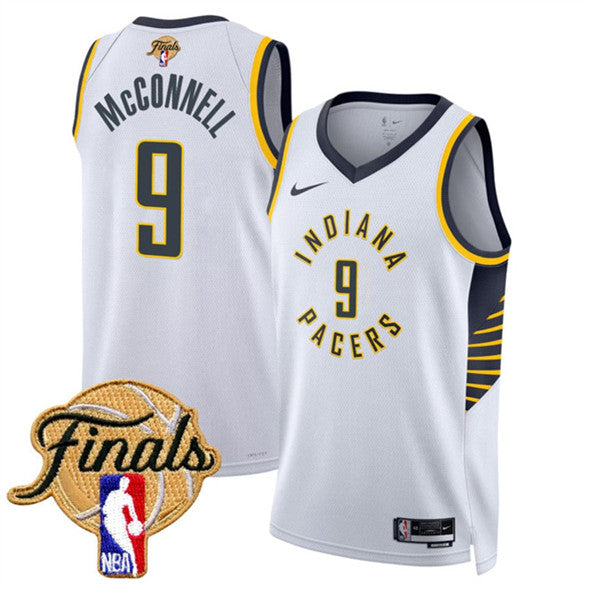 TJ McConnell Indiana Pacers white jersey