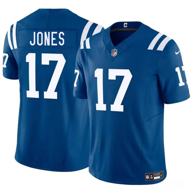 Daniel Jones Indianapolis Colts blue FUSE jersey