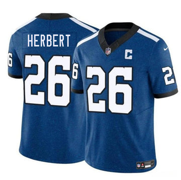 Khalil Herbert Indianapolis Colts blue FUSE jersey