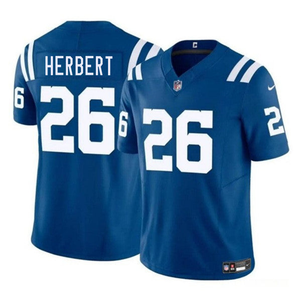 Khalil Herbert Indianapolis Colts blue jersey