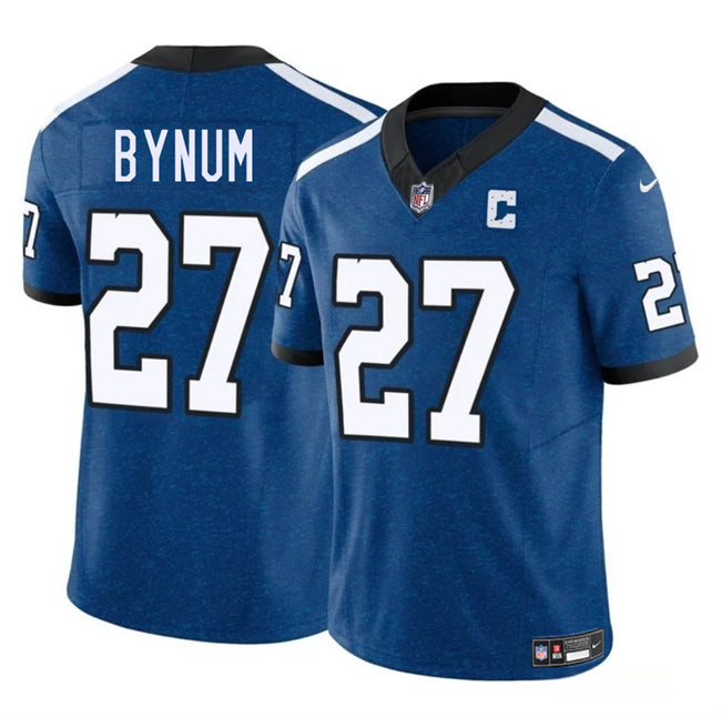 Cam Bynum Indianapolis Colts blue Throwback jersey