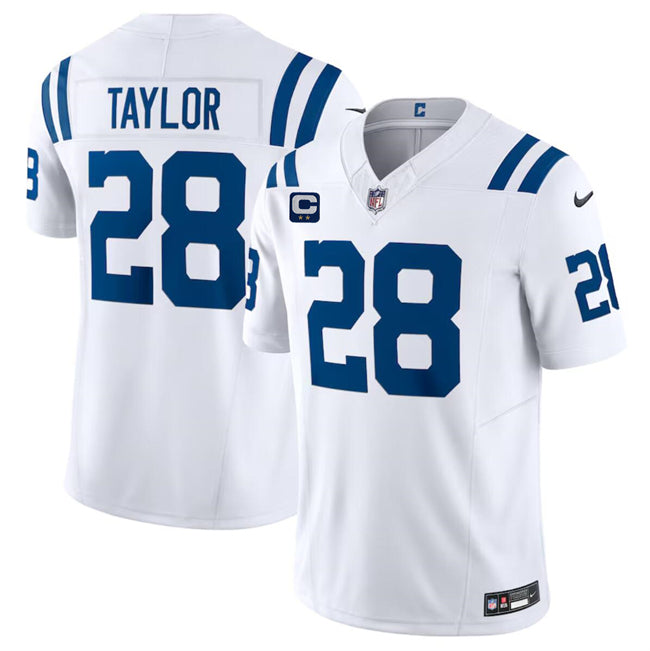 Jonathan Taylor Indianapolis Colts white jersey