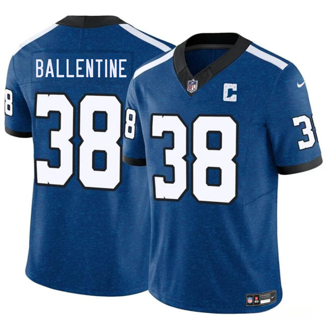 Corey Ballentine Indianapolis Colts blue Throwback jersey