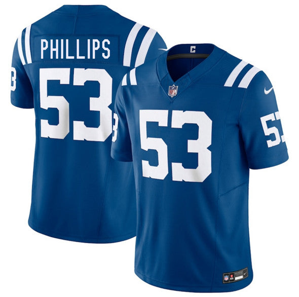 Jacob Phillips Indianapolis Colts blue jersey