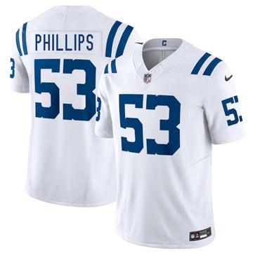 Jacob Phillips Indianapolis Colts white jersey