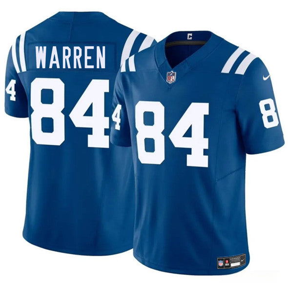Tyler Warren Indianapolis Colts blue jersey