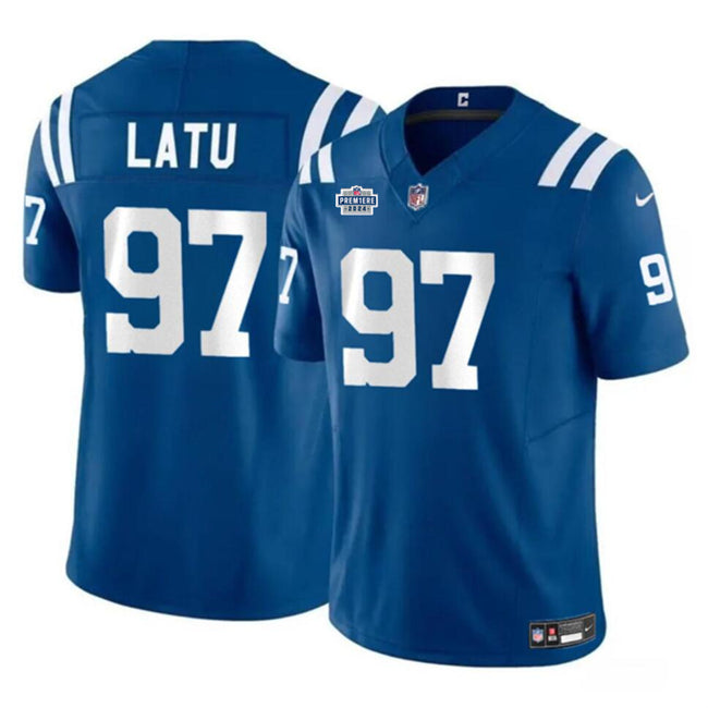 Laiatu Latu Indianapolis Colts blue jersey