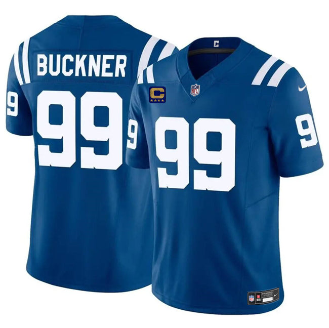DeForest Buckner Indianapolis Colts blue jersey