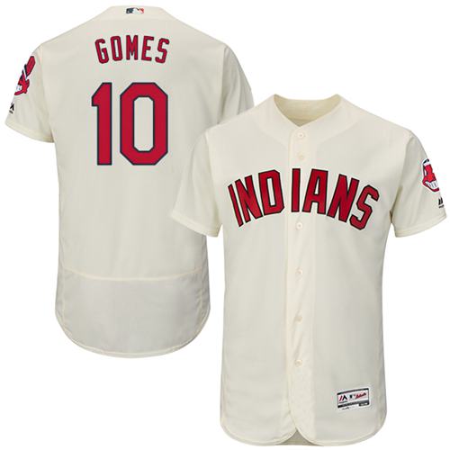 Yan Gomes Cleveland Guardians cream Authentic jersey