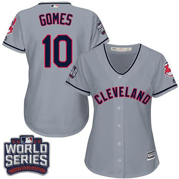 Yan Gomes Cleveland Guardians grey Road jersey
