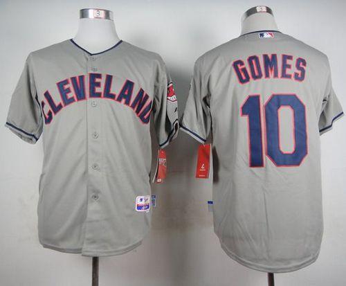 Yan Gomes Cleveland Guardians grey jersey