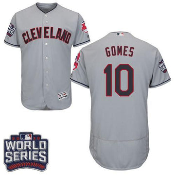 Yan Gomes Cleveland Guardians grey Authentic jersey