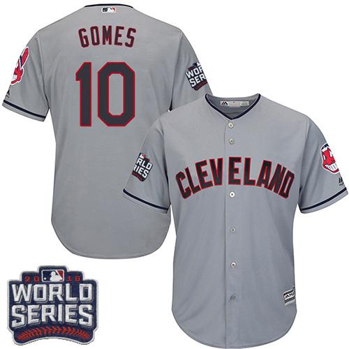 Yan Gomes Cleveland Guardians grey Road jersey
