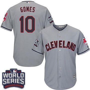 Yan Gomes Cleveland Guardians grey Road jersey