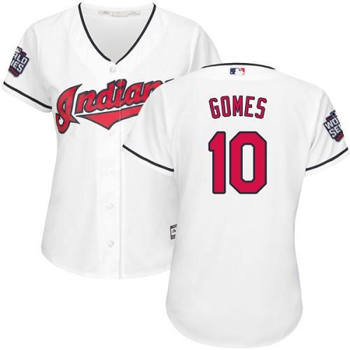 Yan Gomes Cleveland Guardians white Home jersey