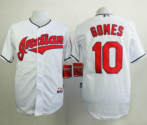 Yan Gomes Cleveland Guardians white jersey