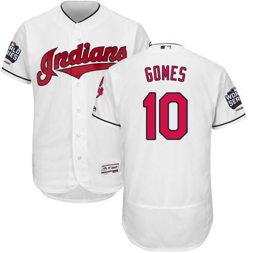 Yan Gomes Cleveland Guardians white Authentic jersey