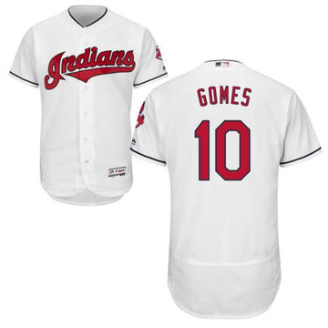 Yan Gomes Cleveland Guardians white Authentic jersey