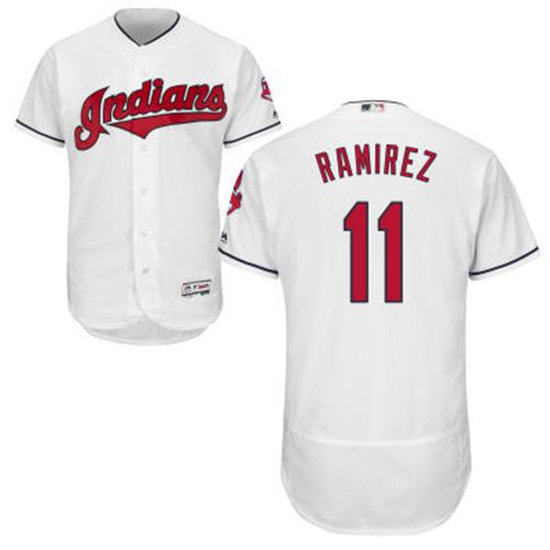 Jose Ramirez Cleveland Guardians white Authentic jersey