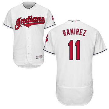 Jose Ramirez Cleveland Guardians white Authentic jersey