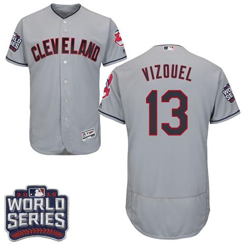 Omar Vizquel Cleveland Guardians grey Authentic jersey