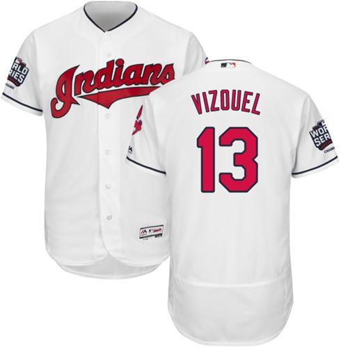 Omar Vizquel Cleveland Guardians white Authentic jersey