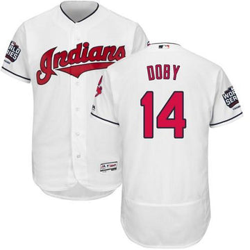 Larry Doby Cleveland Guardians white Authentic jersey