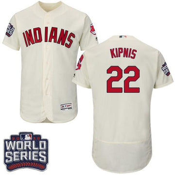 Jason Kipnis Cleveland Guardians cream Authentic jersey