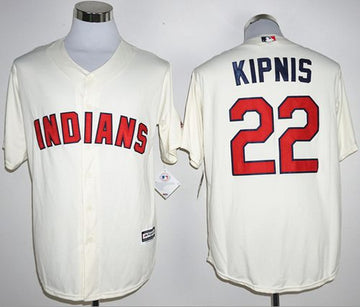 Jason Kipnis Cleveland Guardians cream jersey