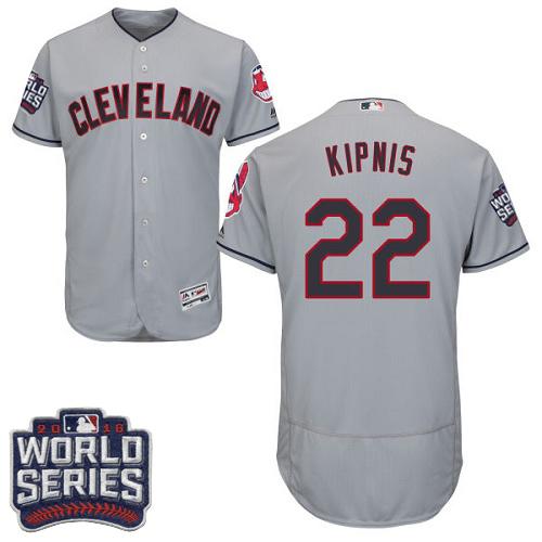 Jason Kipnis Cleveland Guardians grey Authentic jersey