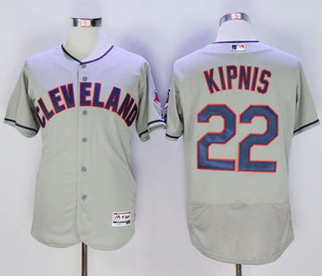 Jason Kipnis Cleveland Guardians grey Authentic jersey