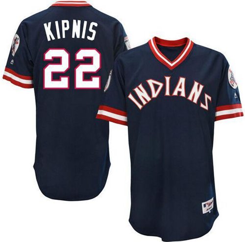 Jason Kipnis Cleveland Guardians navy jersey