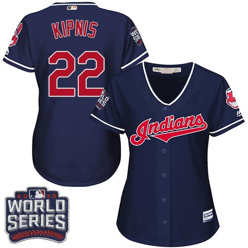Jason Kipnis Cleveland Guardians navy Alternate jersey